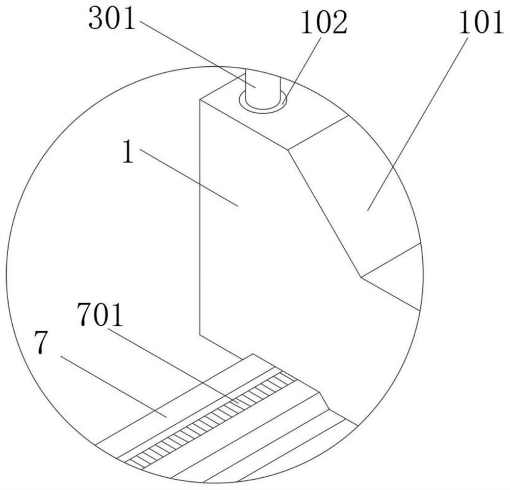 HDPE double-wall corrugated pipe demolding device