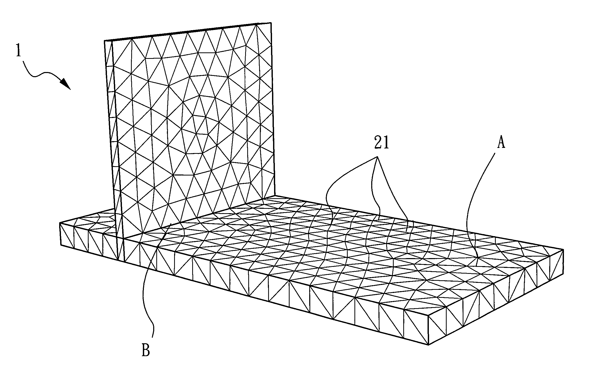Automated mesh creation method for injection molding flow simulation