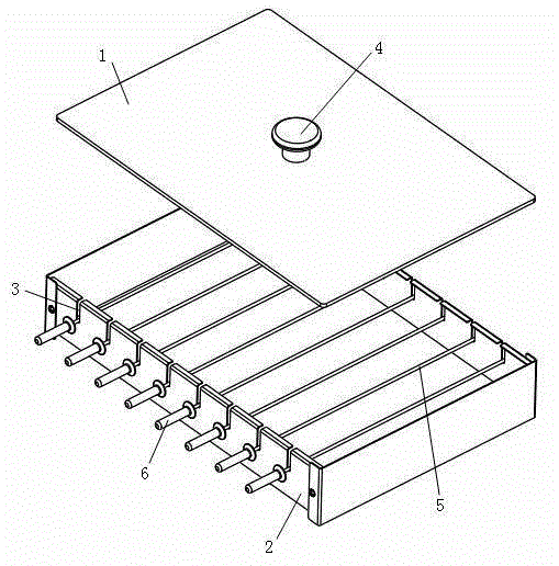 Griddle cover structure
