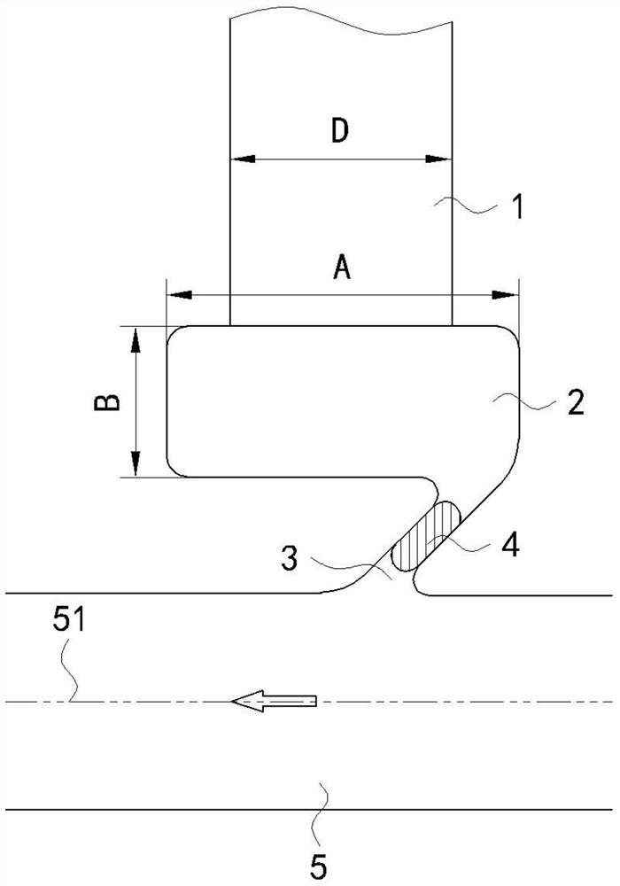 Steam supplementing chamber structure of steam turbine cylinder