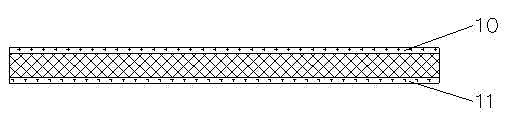 Island-free lead frame structure prefilled with plastic encapsulating material, plated firstly and etched later and production method thereof