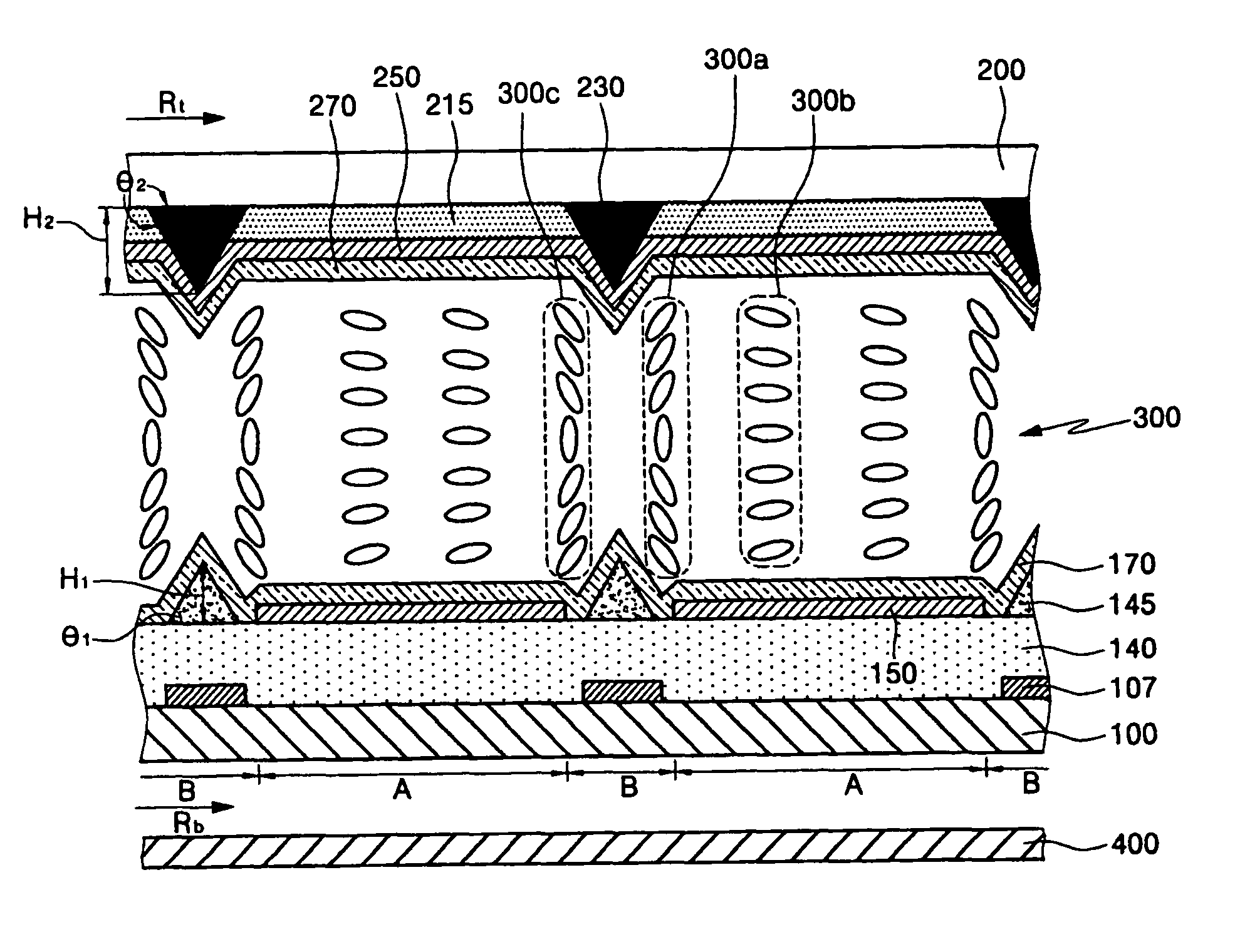 Liquid crystal display device having OCB mode liquid crystal layer and method of fabricating the same