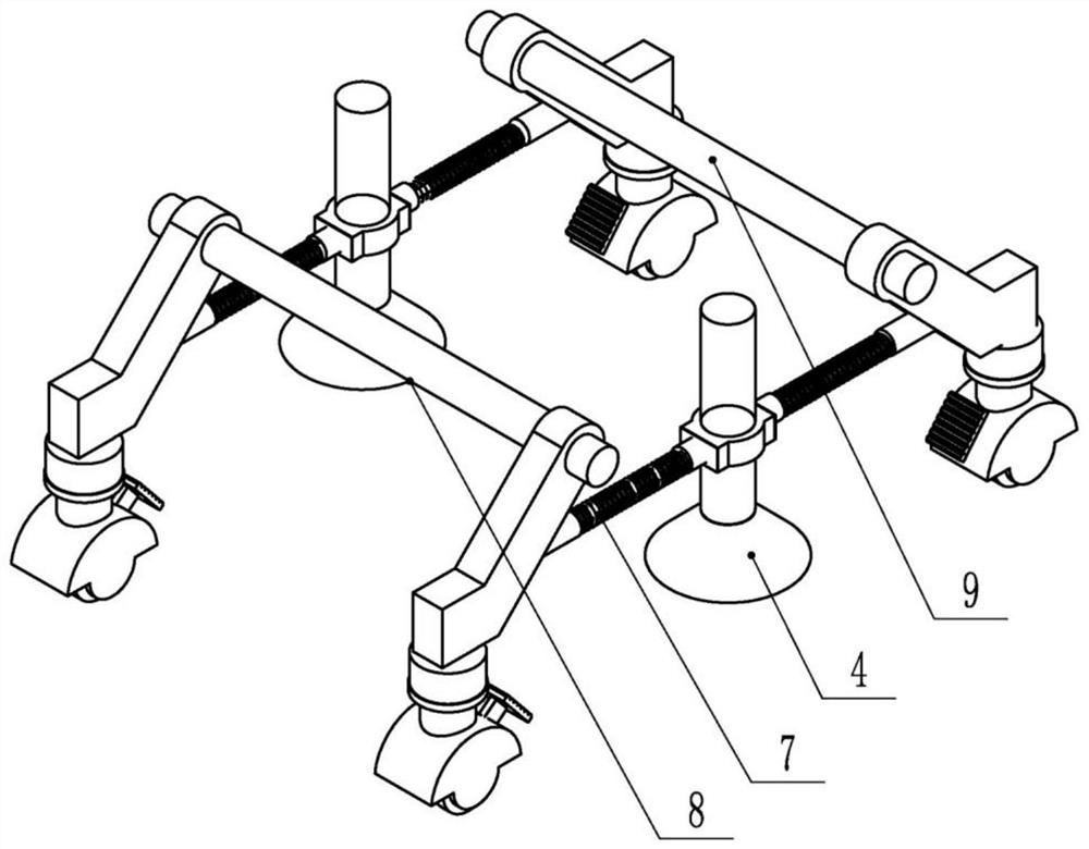 Automatic balance ability adjusting device for testing and exercising of elderly patients