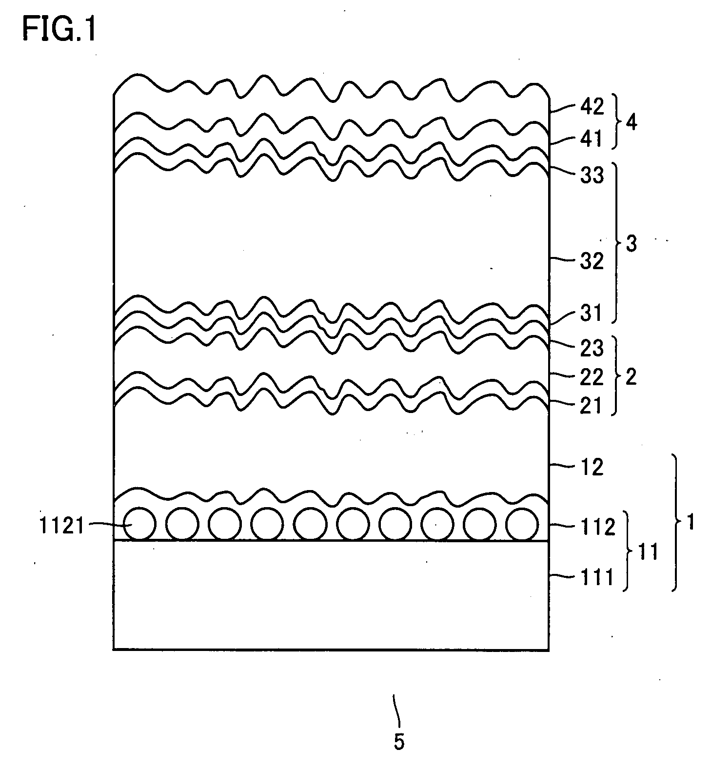 Substrate For Thin Film Photoelectric Conversion Device and Thin Film Photoelectric Conversion Device Including the Same