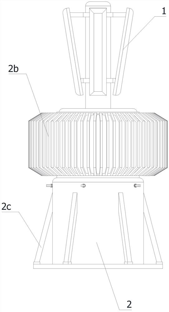 Wind-resistant intelligent manufacturing type communication technology antenna equipment