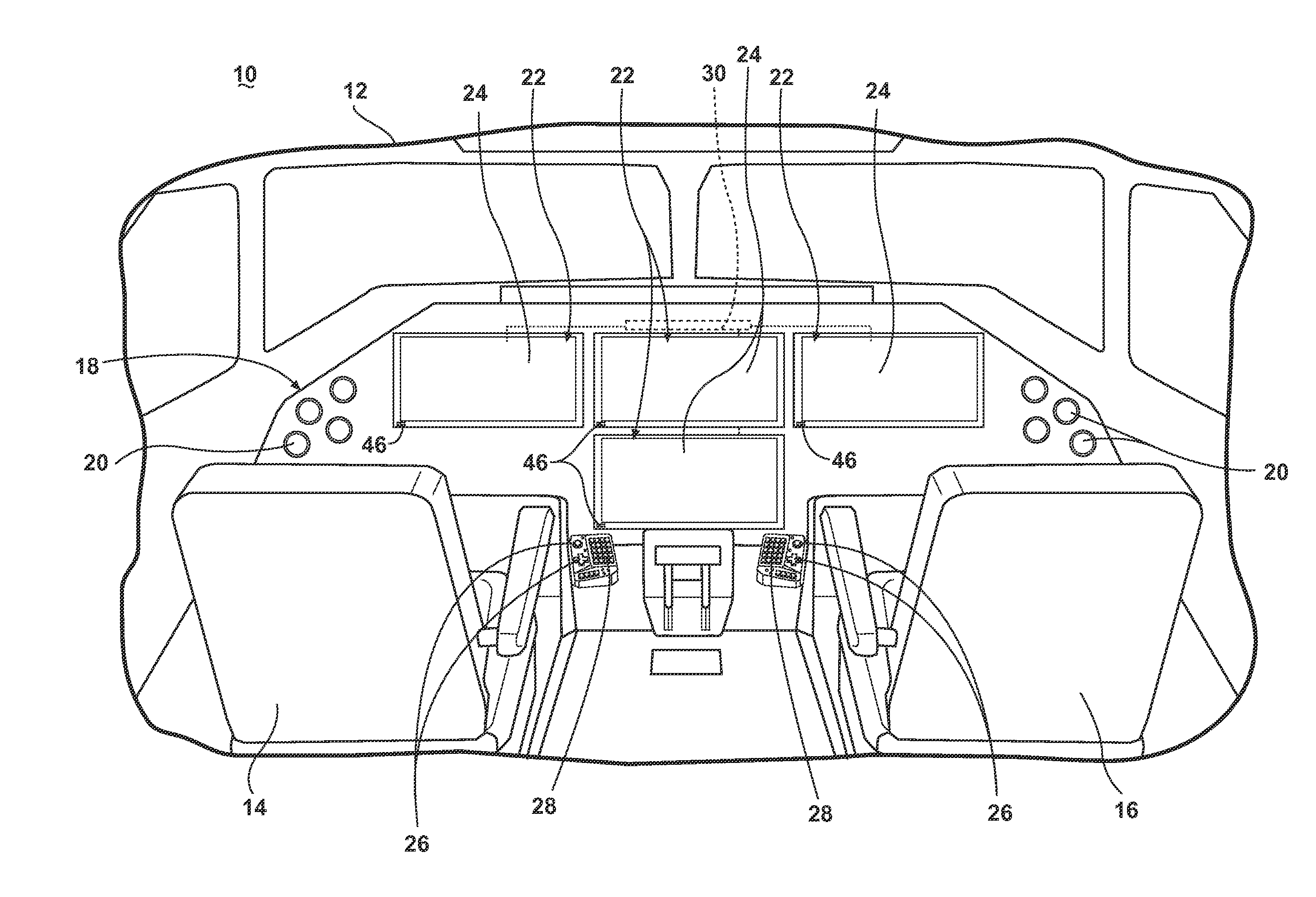 Apparatus for aircraft dual channel display