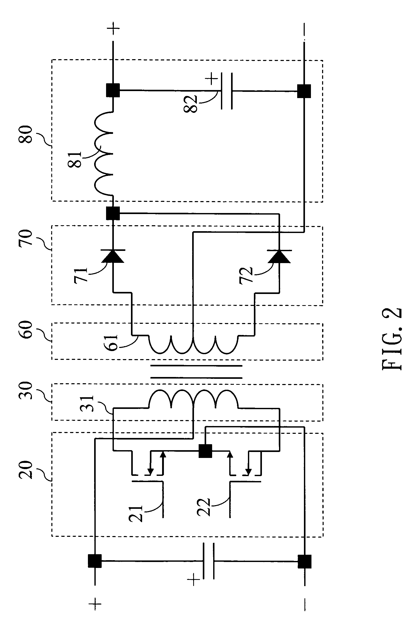 Integrated induction battery charge apparatus