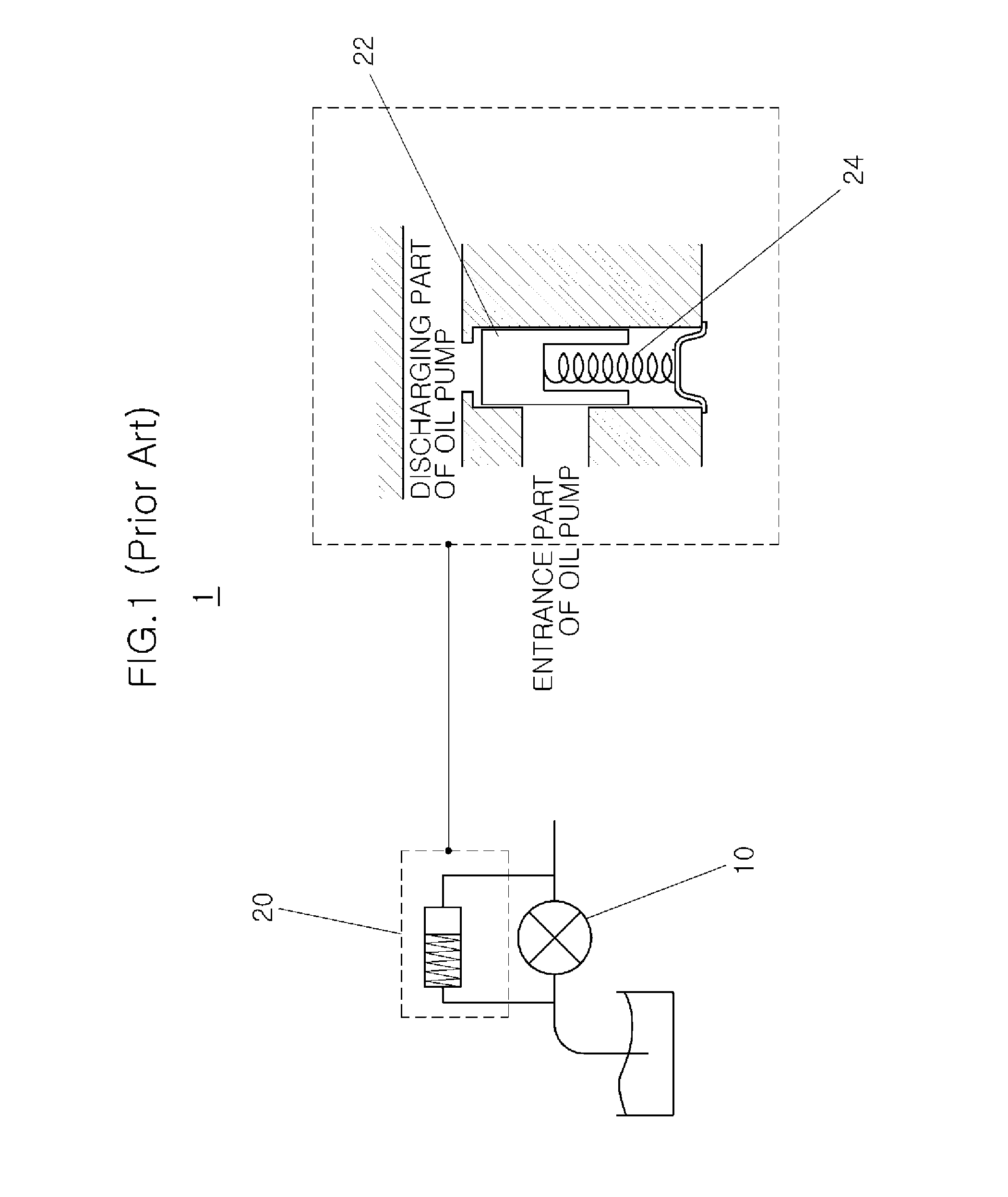 Oil pump control system for vehicle