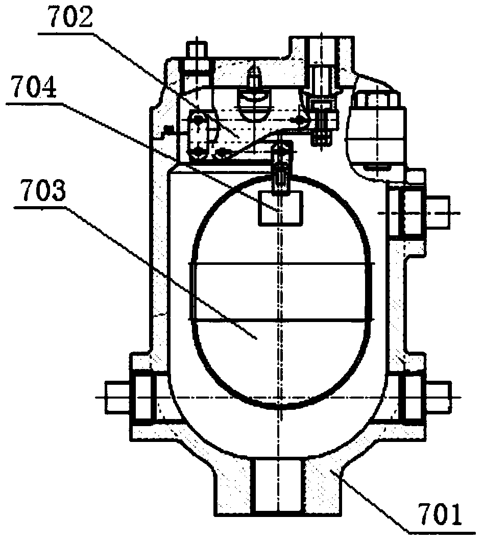 Anti-scaling type trace exhaust valve