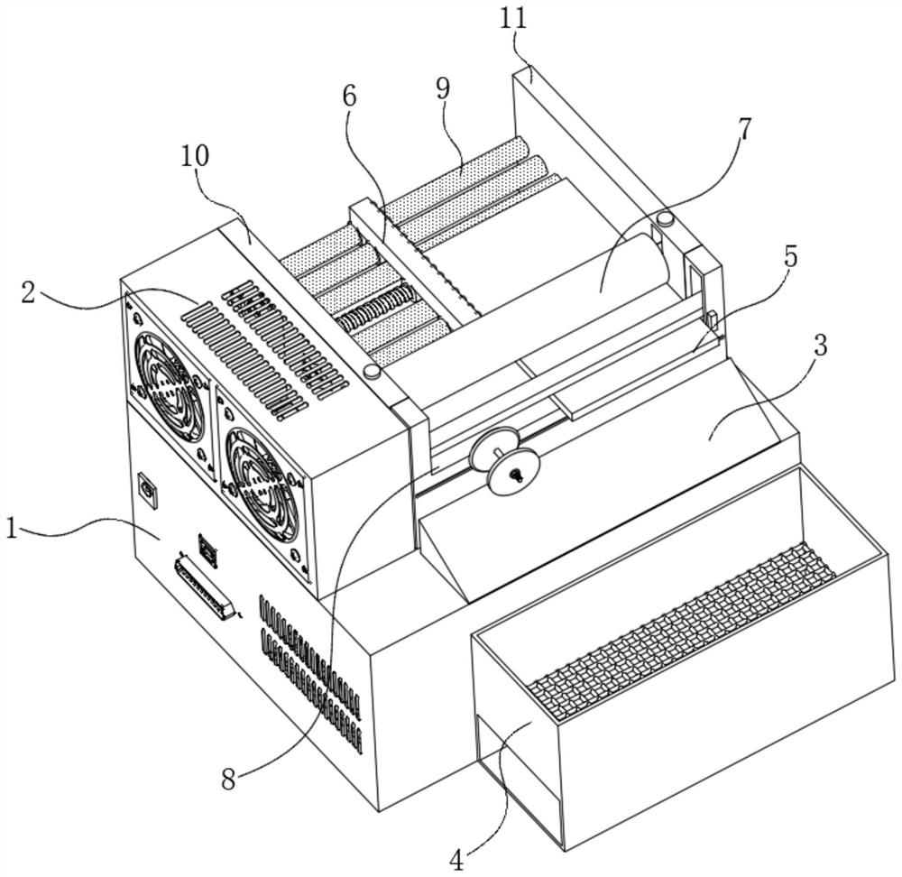 Efficient architectural furniture timber cutting device