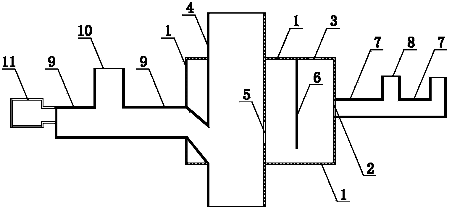 Access apparatus of pipeline for anti-back overflow
