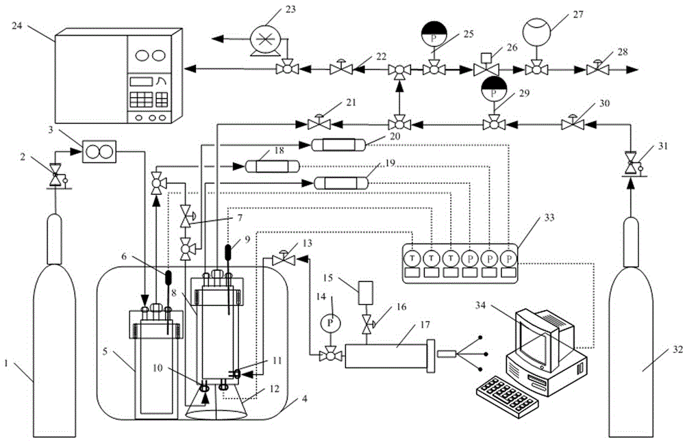 An experimental simulation device and method for exploiting natural gas hydrate