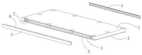 Panel module used for lamp box