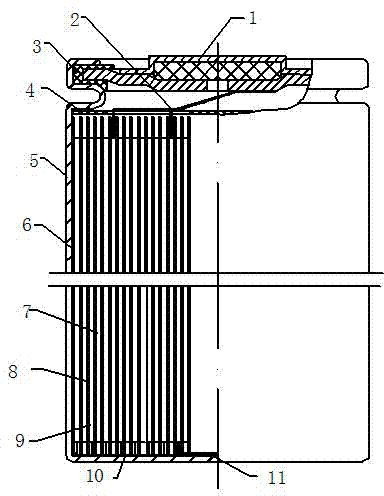 Zinc-nickel secondary sealed cylindrical alkaline battery adopting nickel-plated shell as negative electrode and manufacturing method thereof