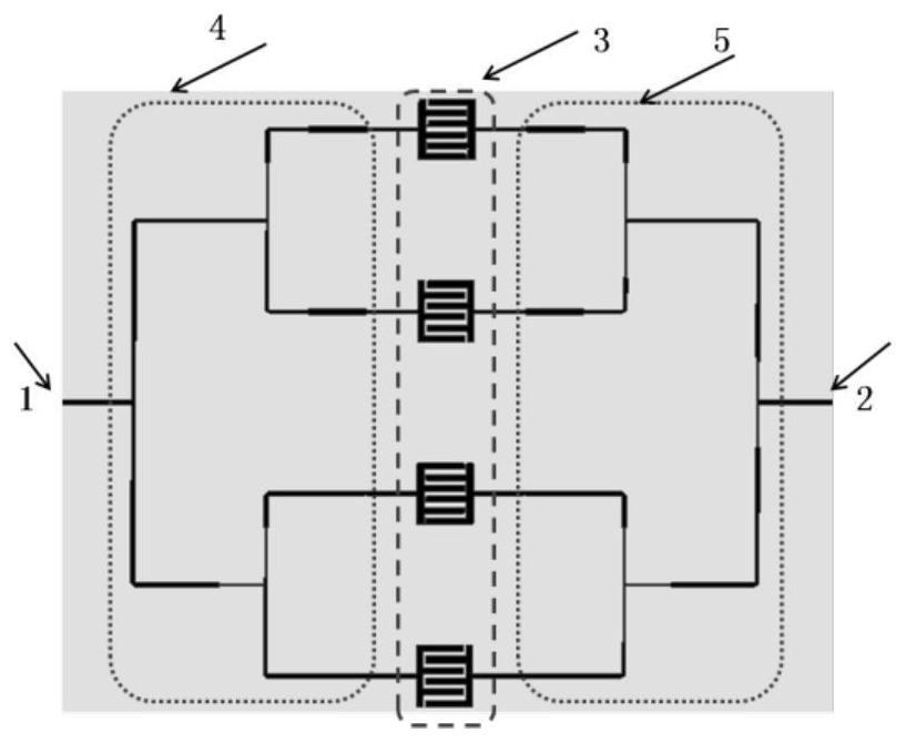 Material tiny dielectric change real-time detection method and device based on radio frequency technology