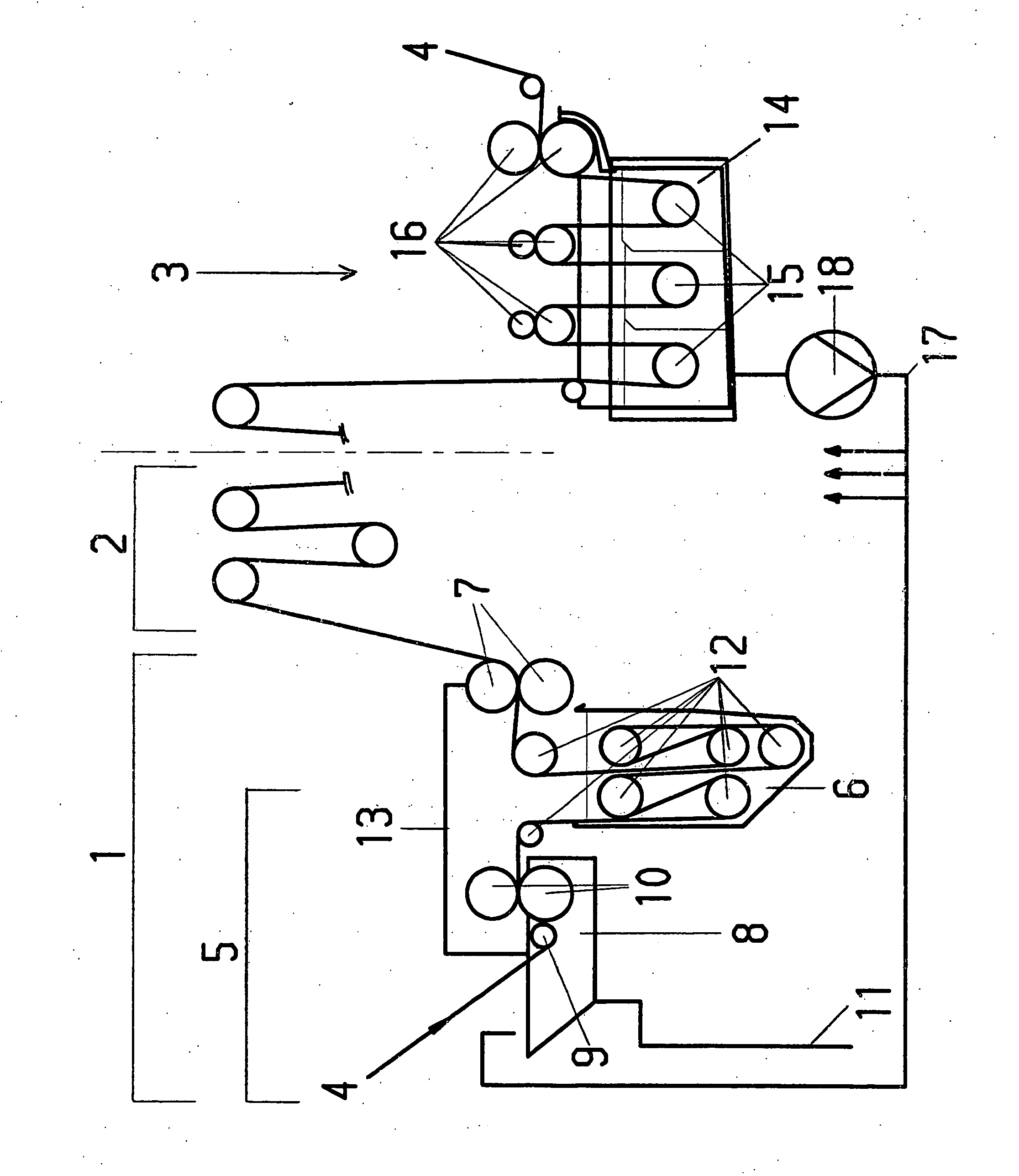 Method of and device for coloring textiles