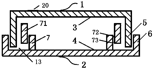 Extrusion-type leak-proof easy-to-mark fan-shaped counting surface sampling culture dish