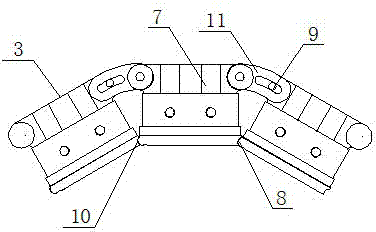 Die casting crystallizer with barrel structure