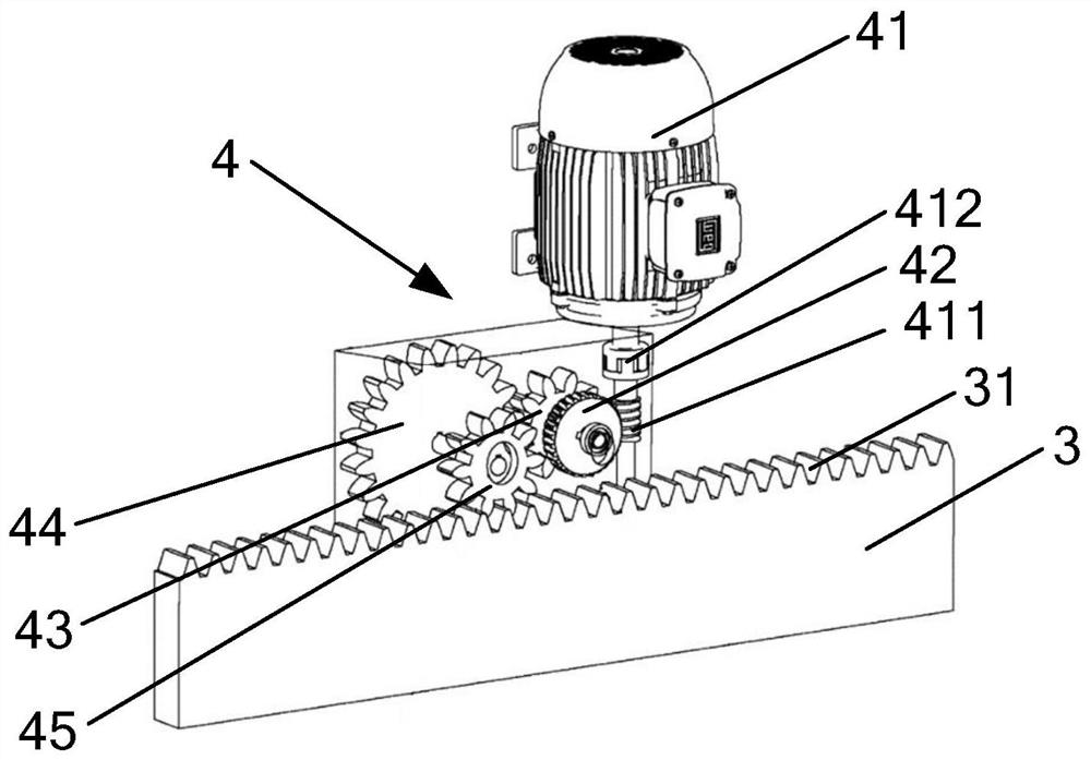 An automatic finger beam device