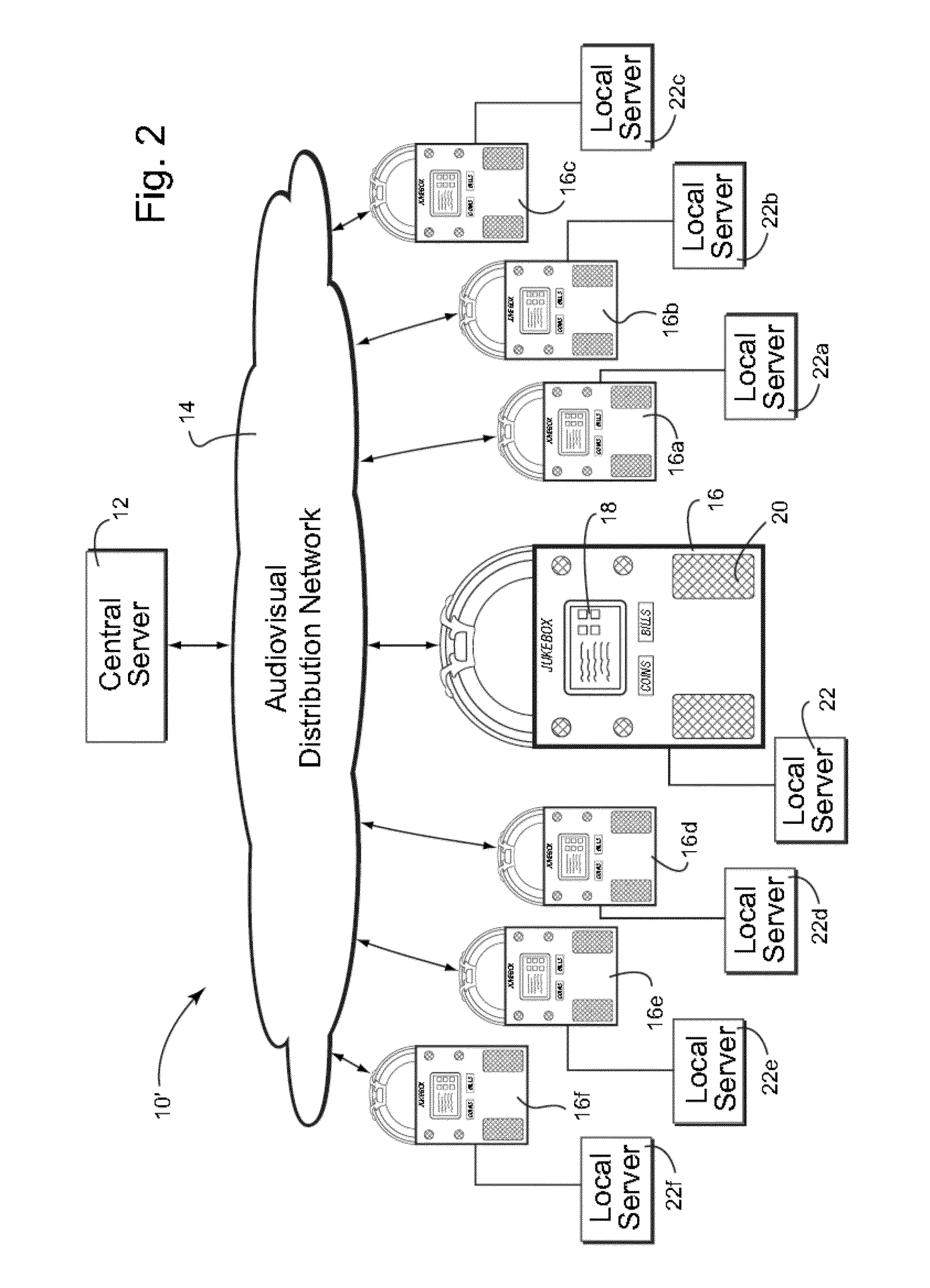 Digital jukebox device with improved user interfaces, and associated methods
