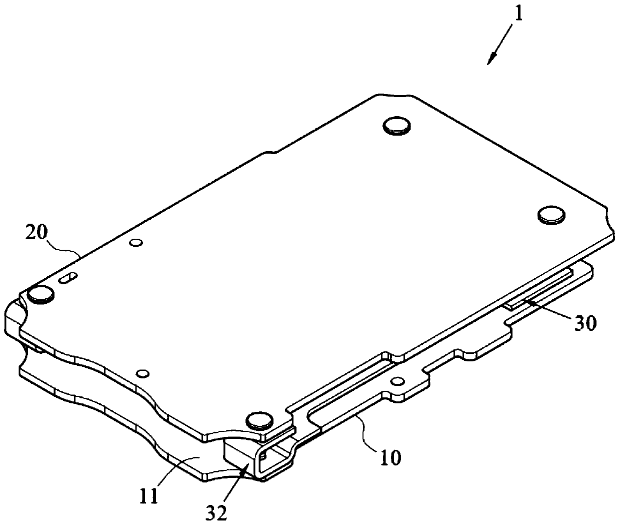 Multilayer circuit board structure