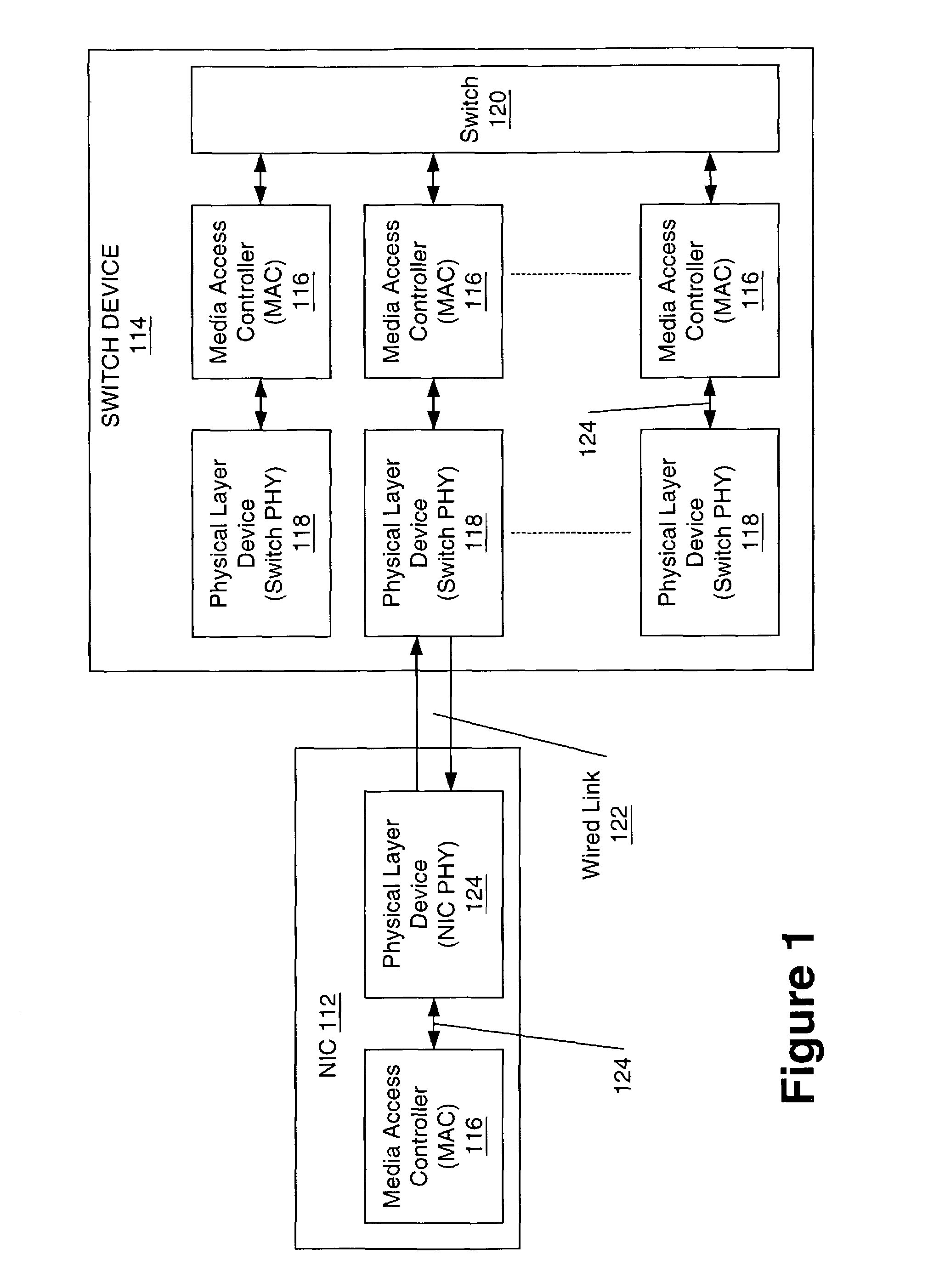 Apparatus and method for freezing the states of a receiver during silent line state operation of a network device