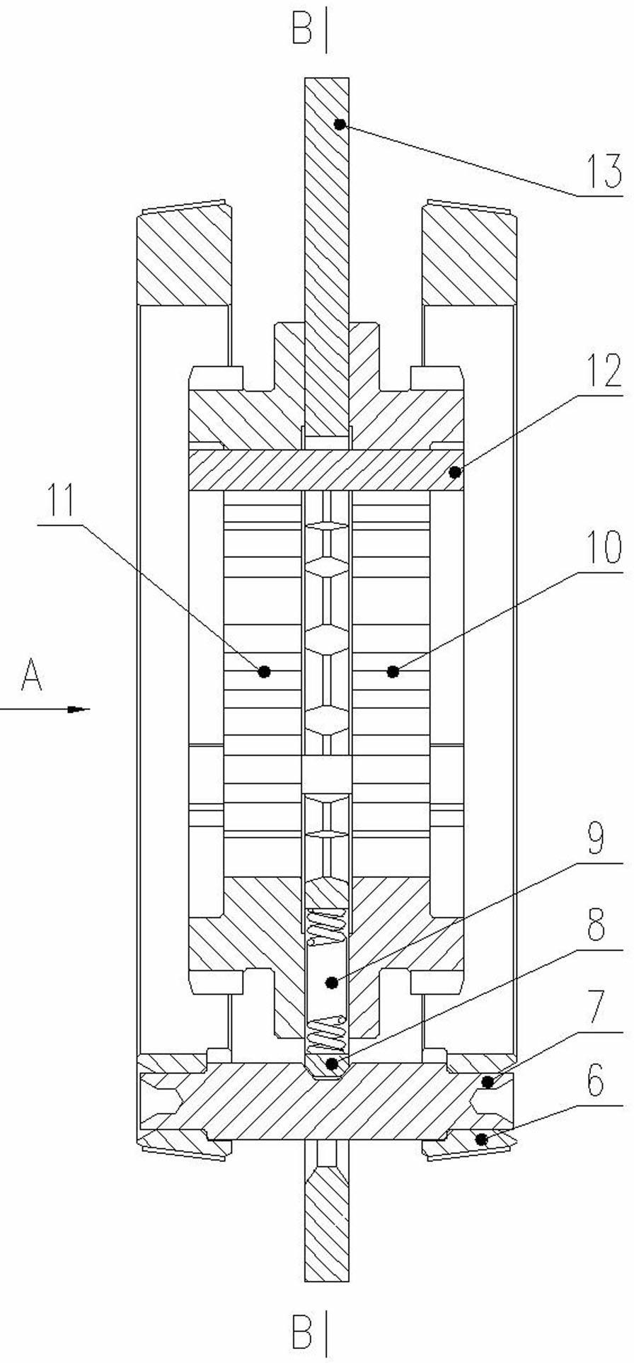 Synchronous structure for twin countershaft transmission