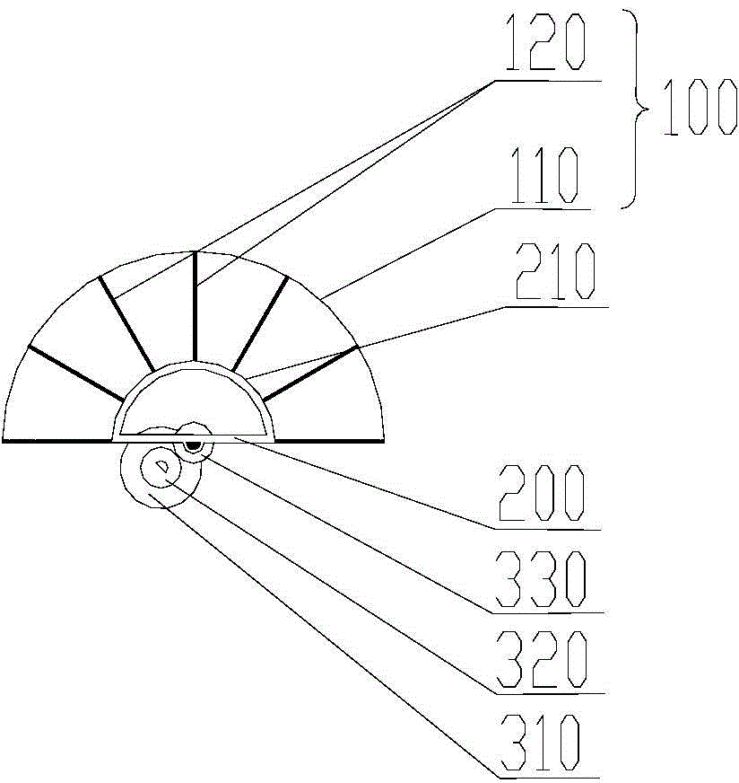 Air guide device and air-conditioner