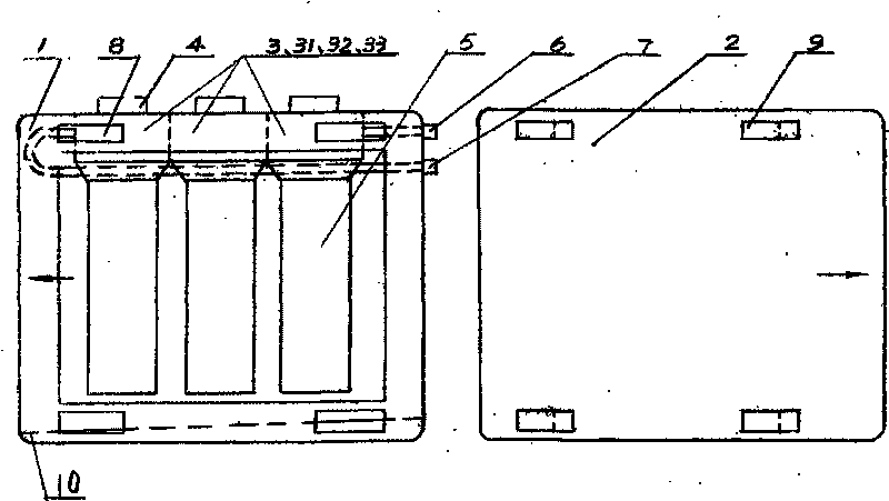 Box type water processor