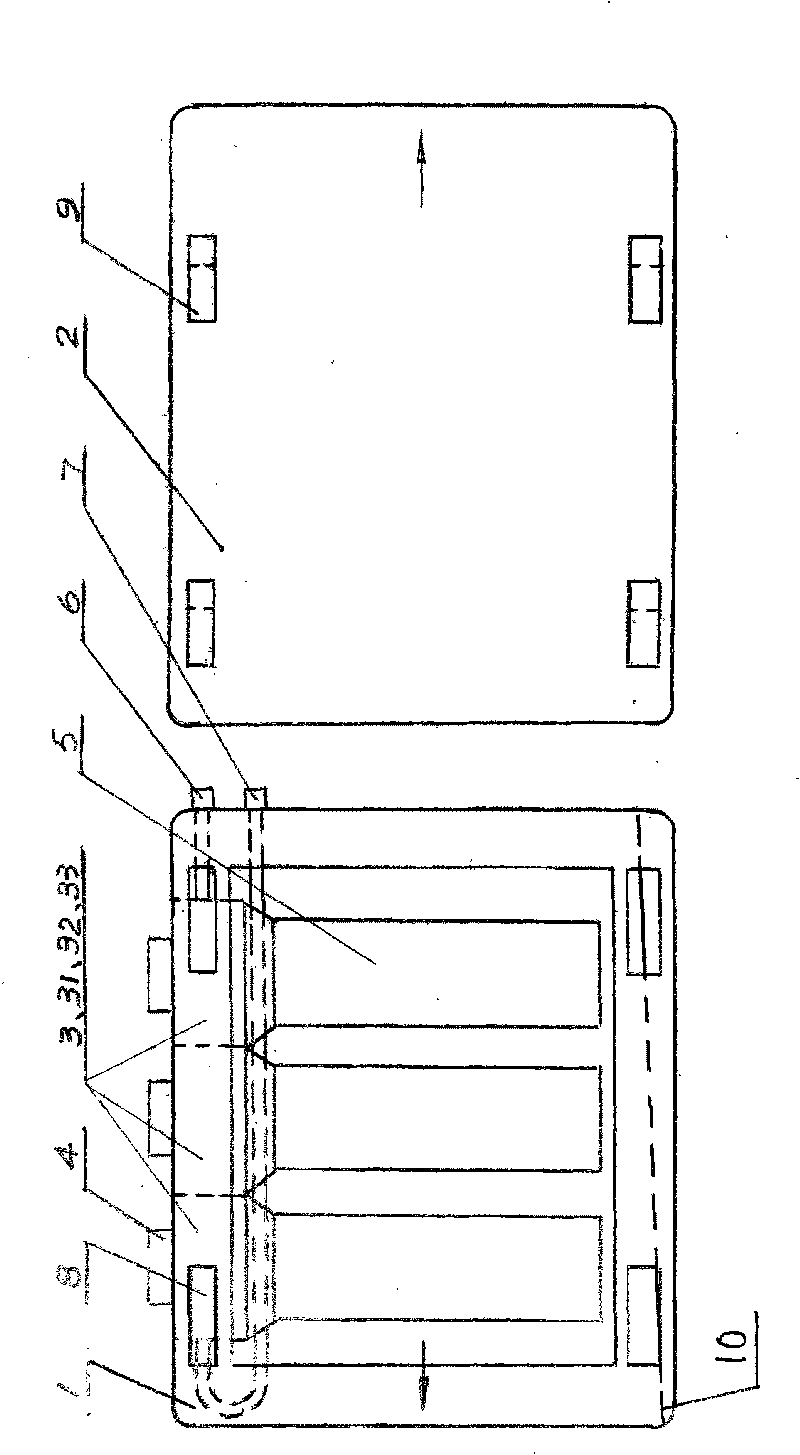 Box type water processor