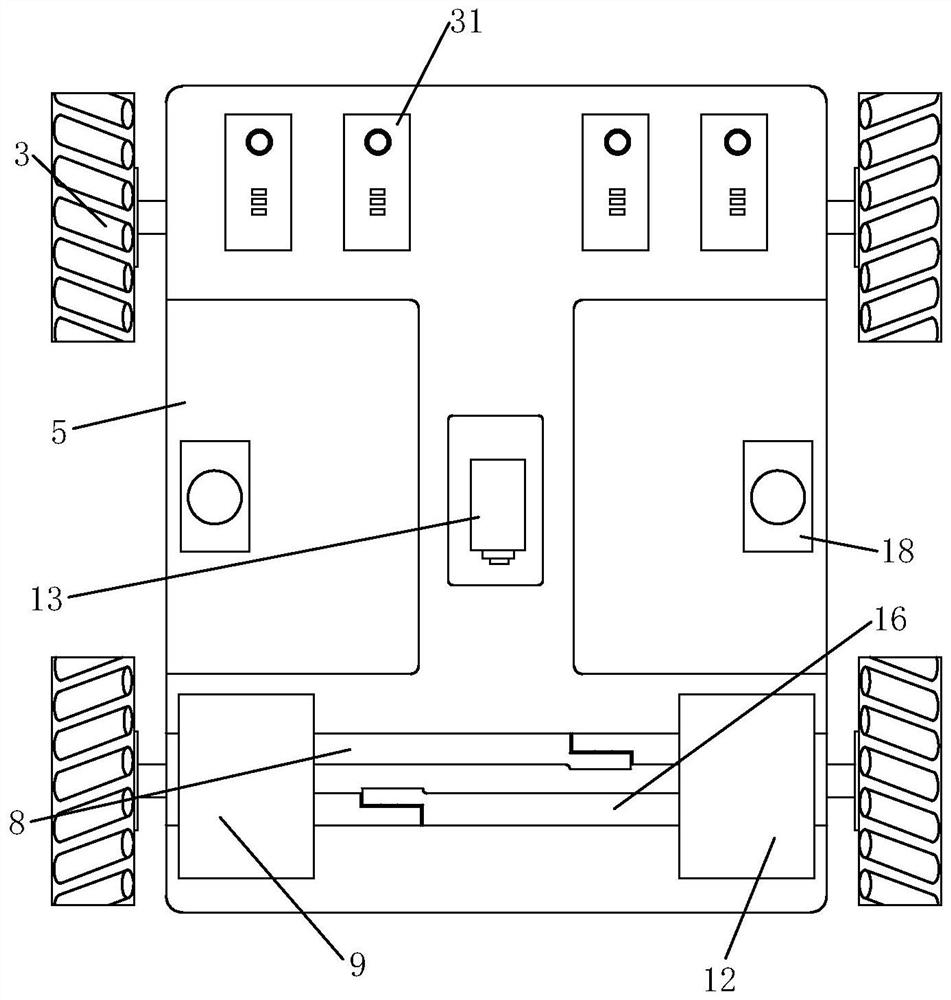 Subway disinfection robot and control system and control method thereof