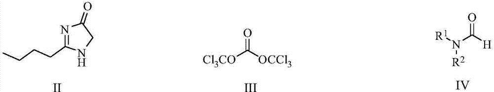 Preparation method of 2-n-butyl-4-chloro-5-formylimidazole