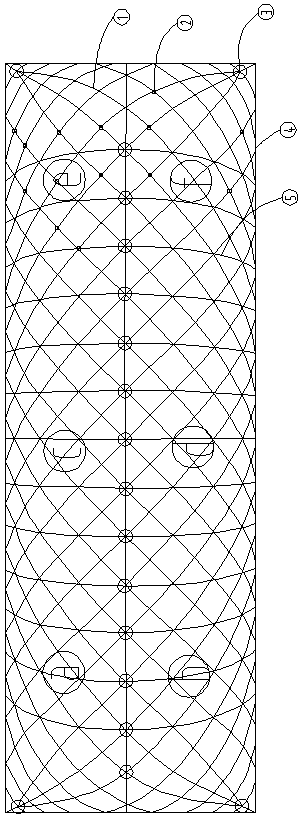 Combined type steel rope net system