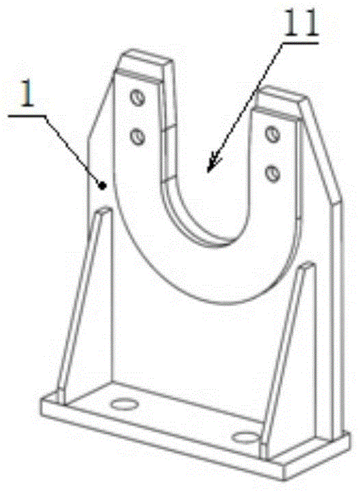 Fixed pulley device that can be quickly disassembled