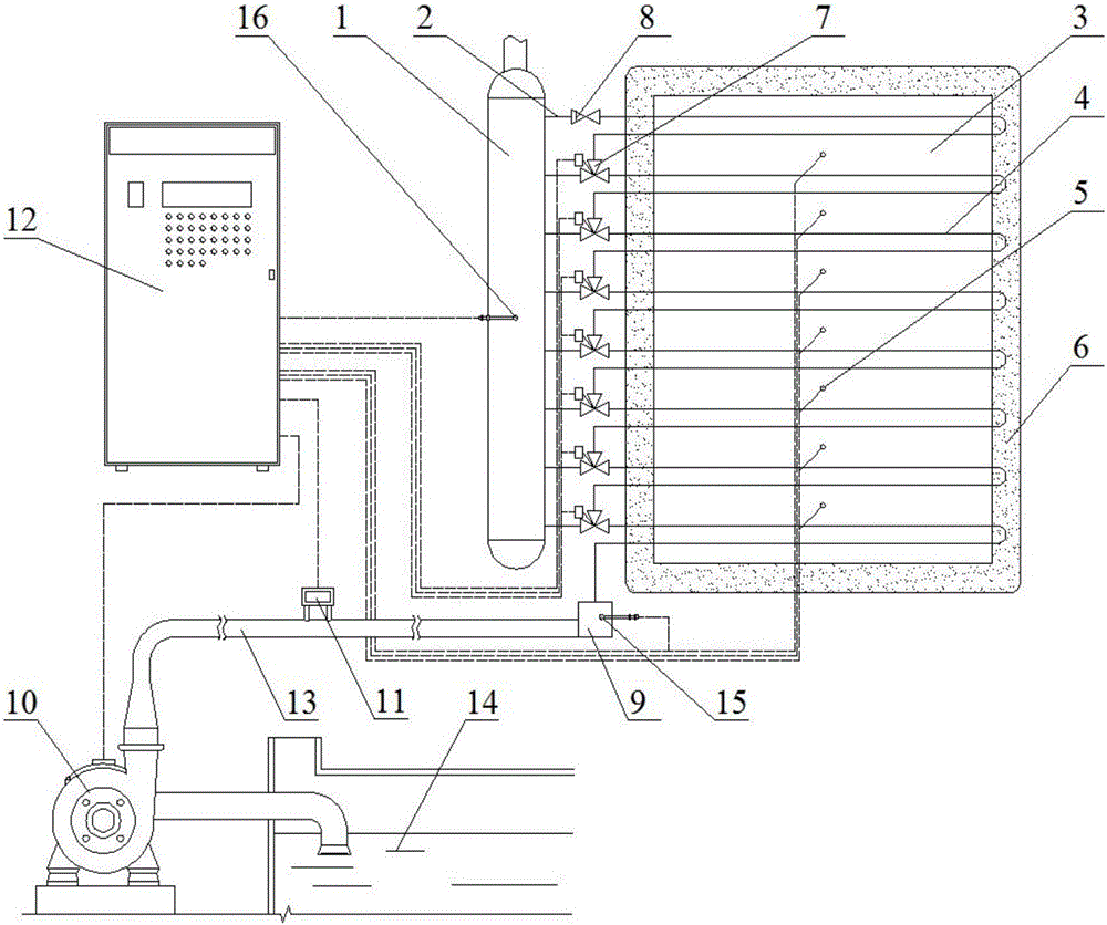 Sensible heat storage type direct steam generation system and method based on series-connection adjustment