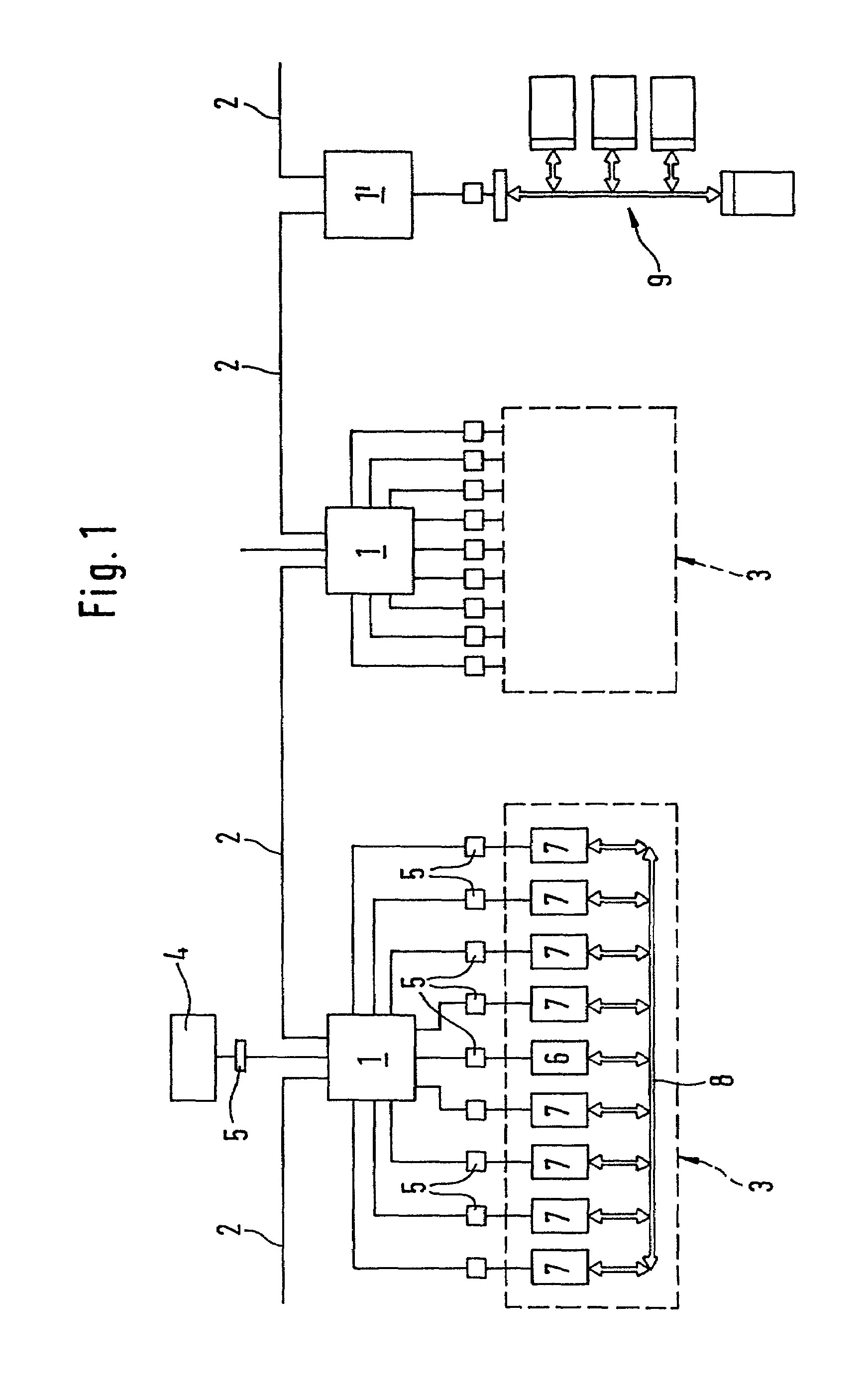 Network for data transmission