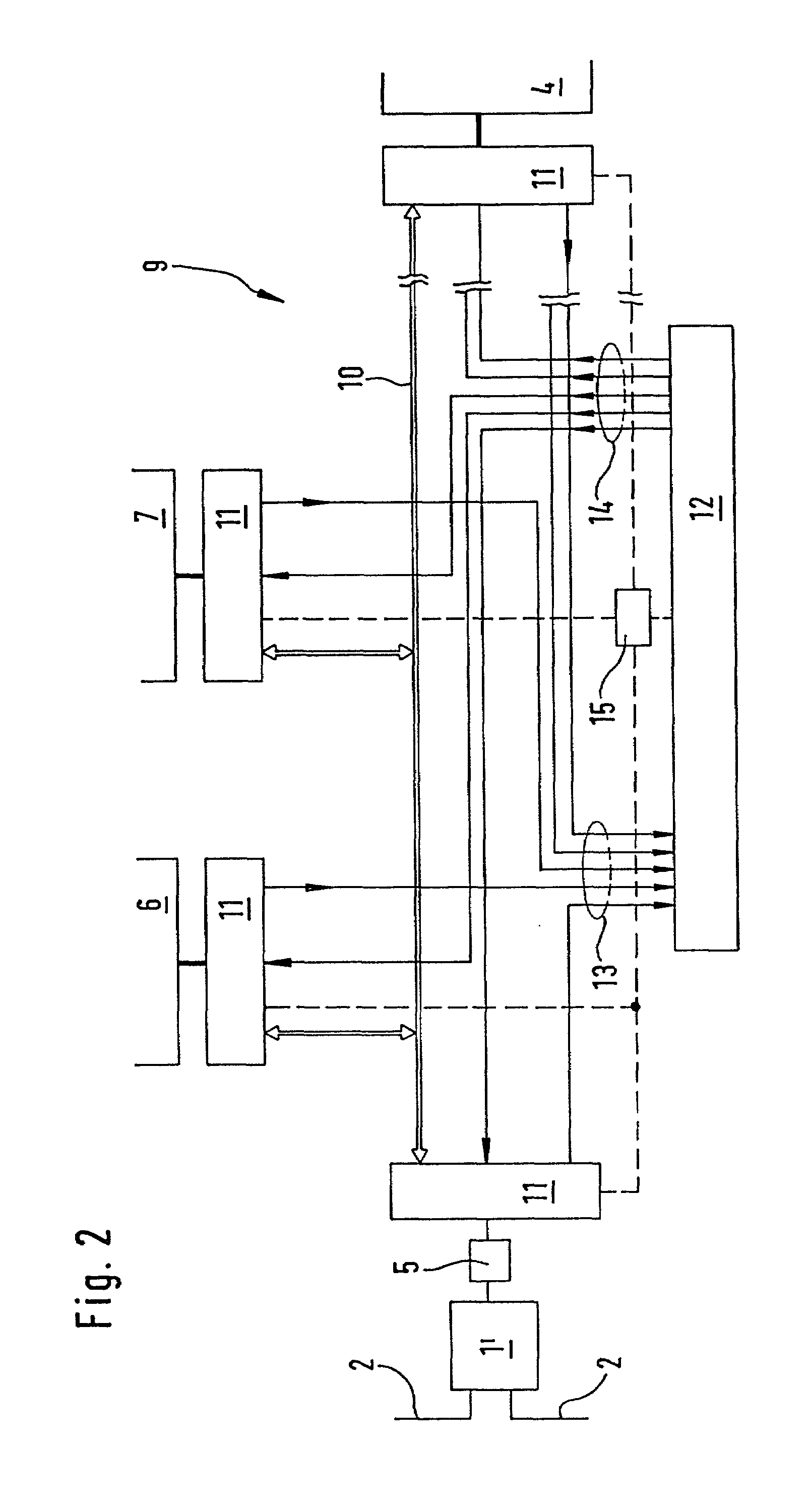 Network for data transmission