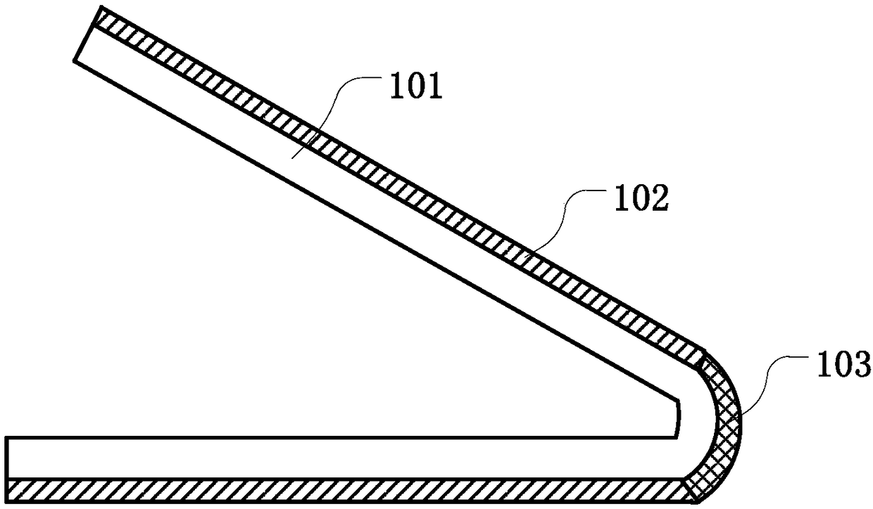 Flexible display screen and display device