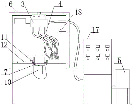 An edge sealing and gluing system for a folded filter element and its gluing process