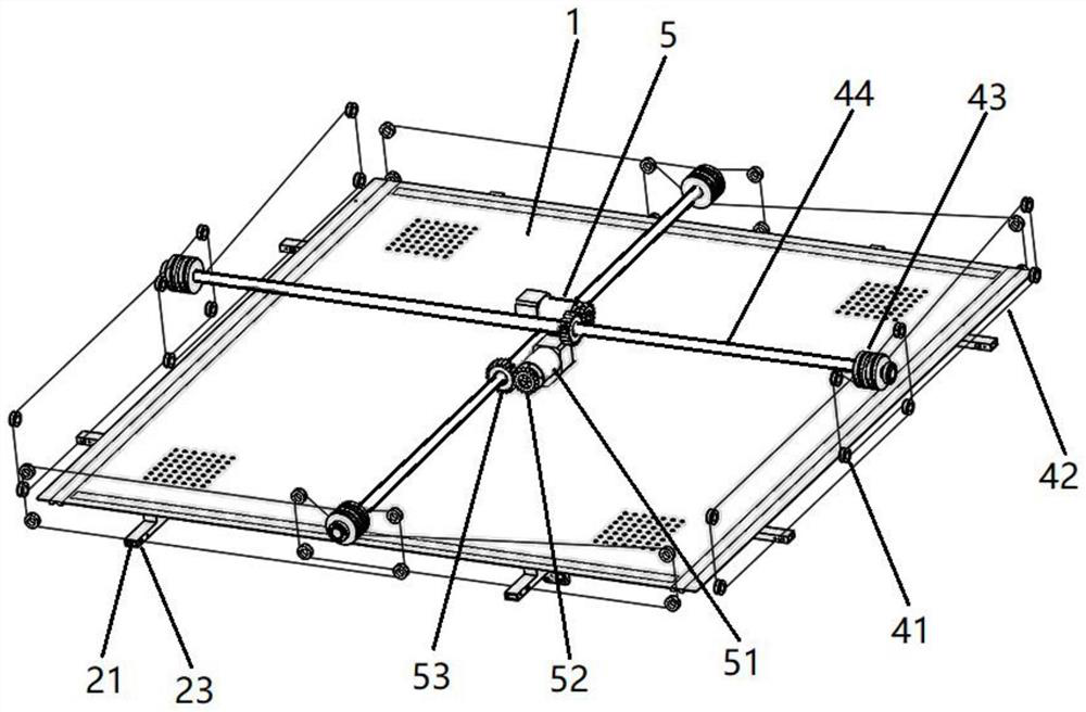 Unmanned aerial vehicle nest centering mechanism and centering method