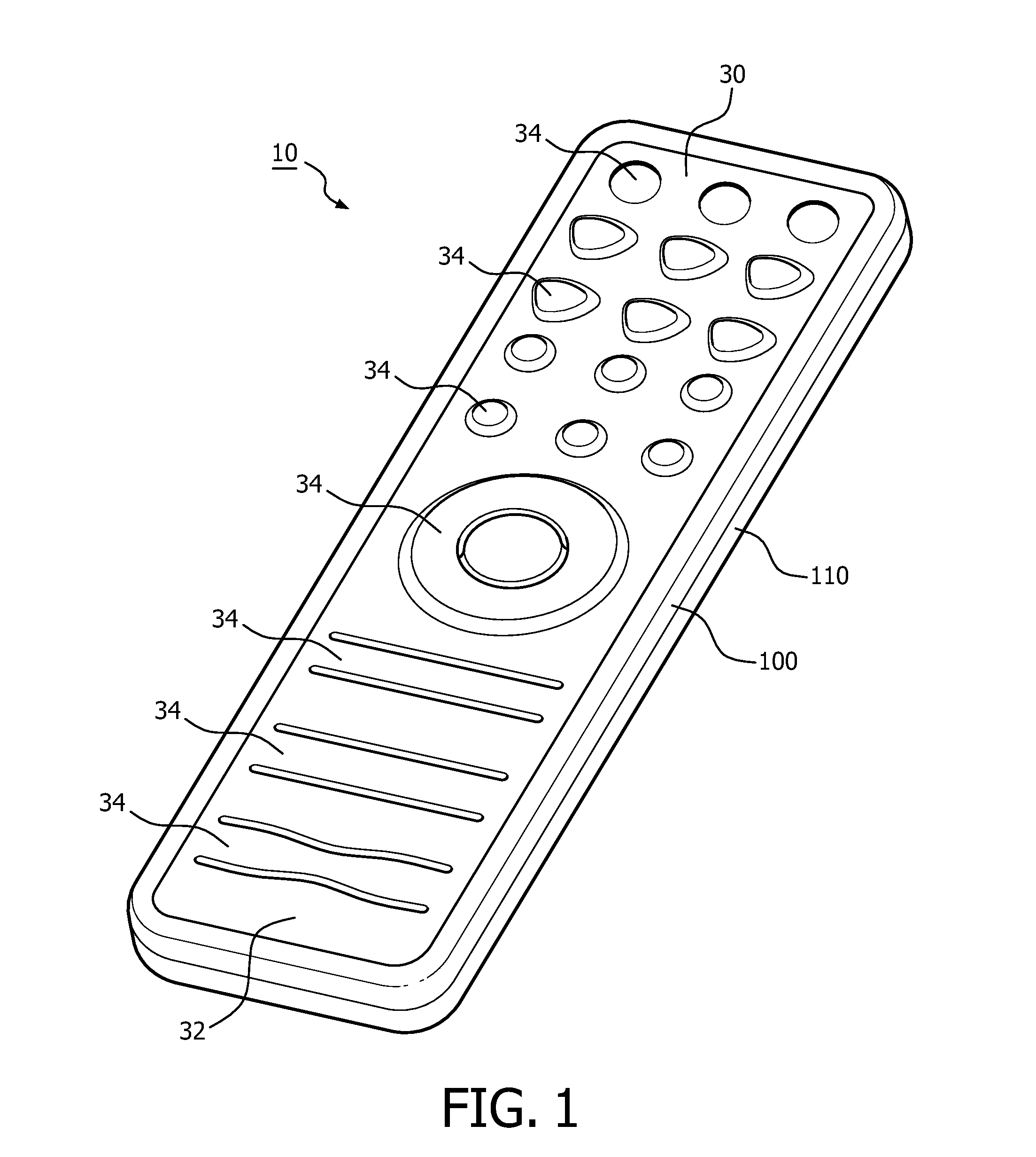 Seamless faceplate assembly for keypad device