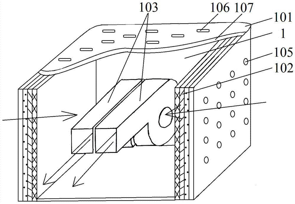 External multi-surface intake wall-mounted fresh air ventilator