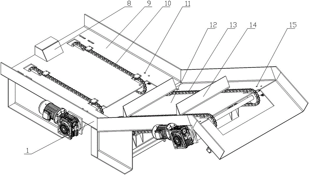 Panel feeding, rotary-cutting and stacking integrated device