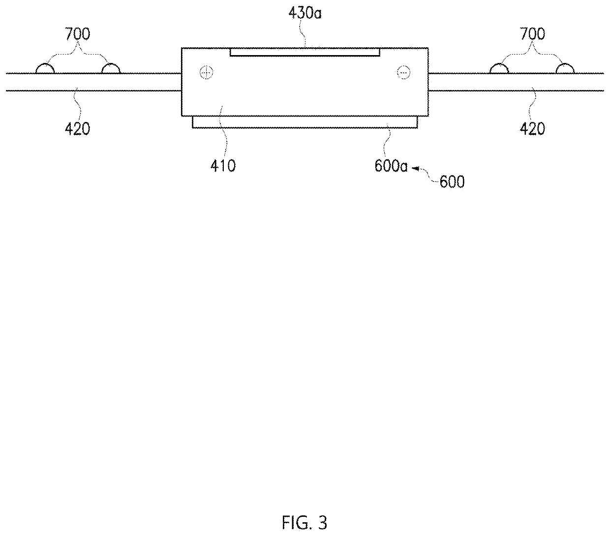 Superimposed wave microcurrent application device for living body