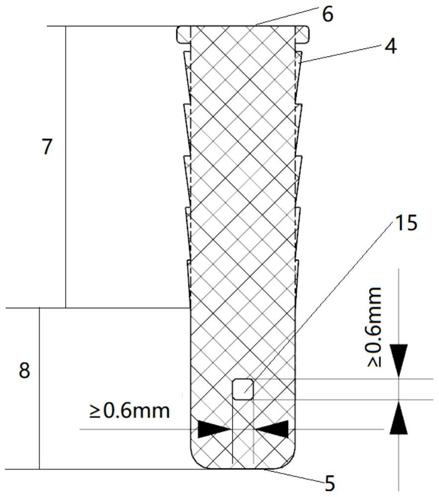 Extrusion type expansion anchor