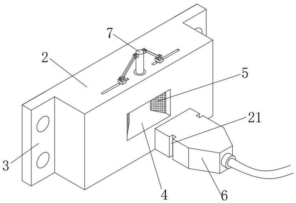 Protection device of computer power interface