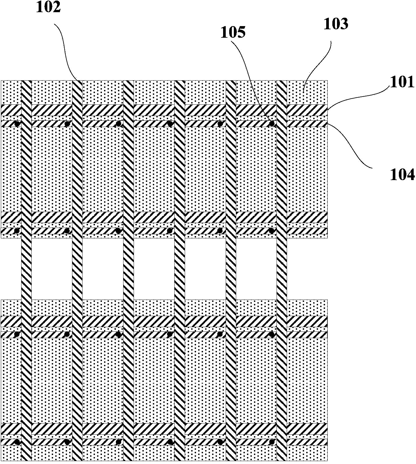 Array substrate and preparing method thereof as well as capacitance embedding touch screen