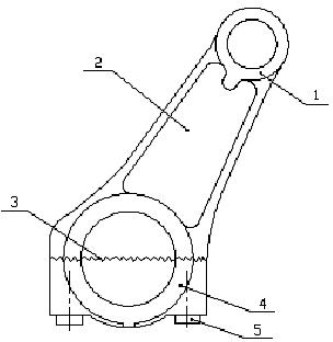 Manufacturing method of splitting-type connecting rod