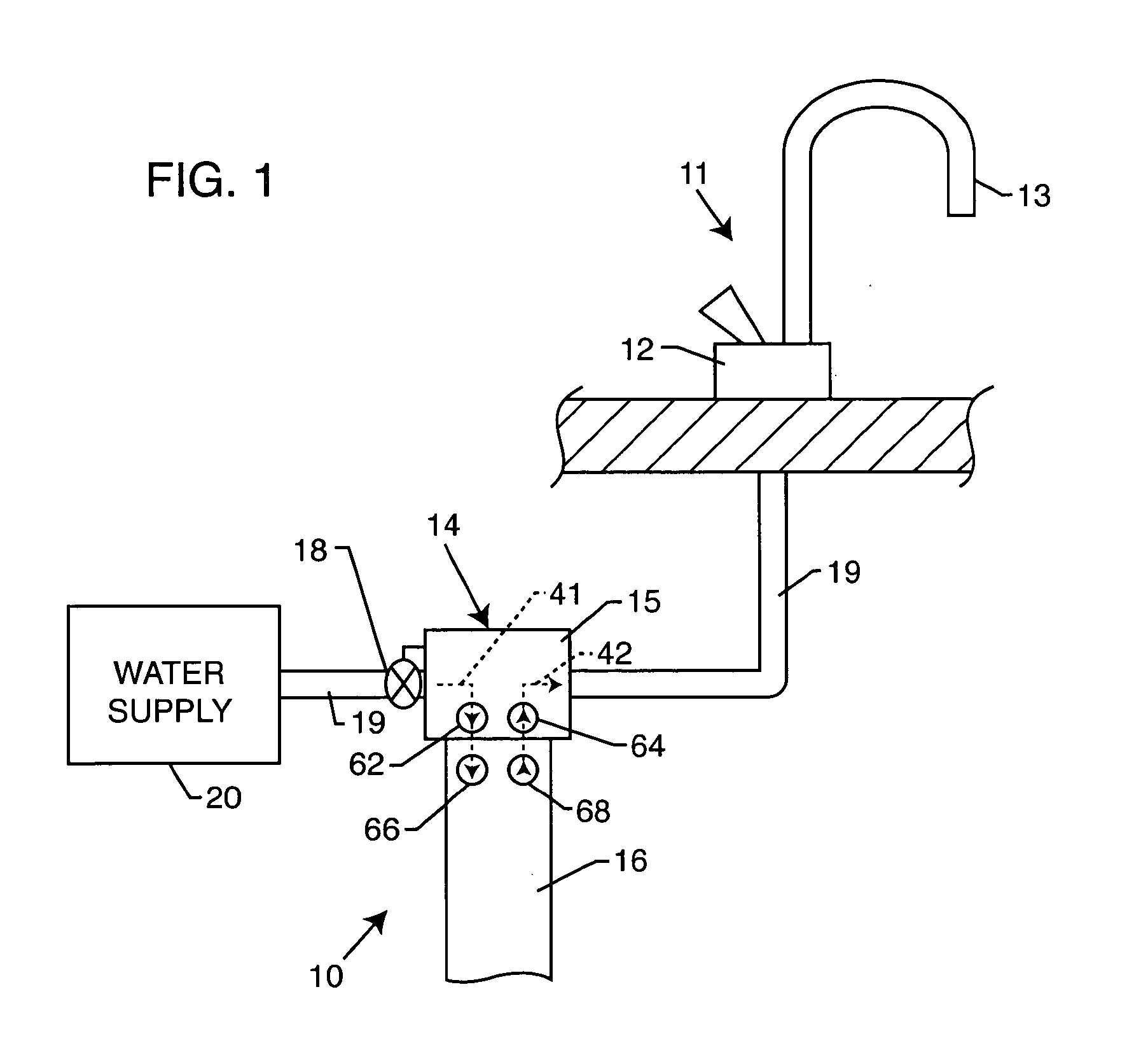 Filter cartridge and manifold for a water purification system