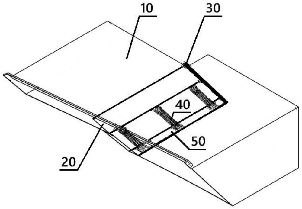 Instrument panel glove box structure with large storage space and preparation method of instrument panel glove box structure